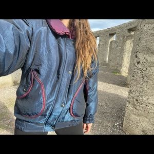 Duck down vintage coat